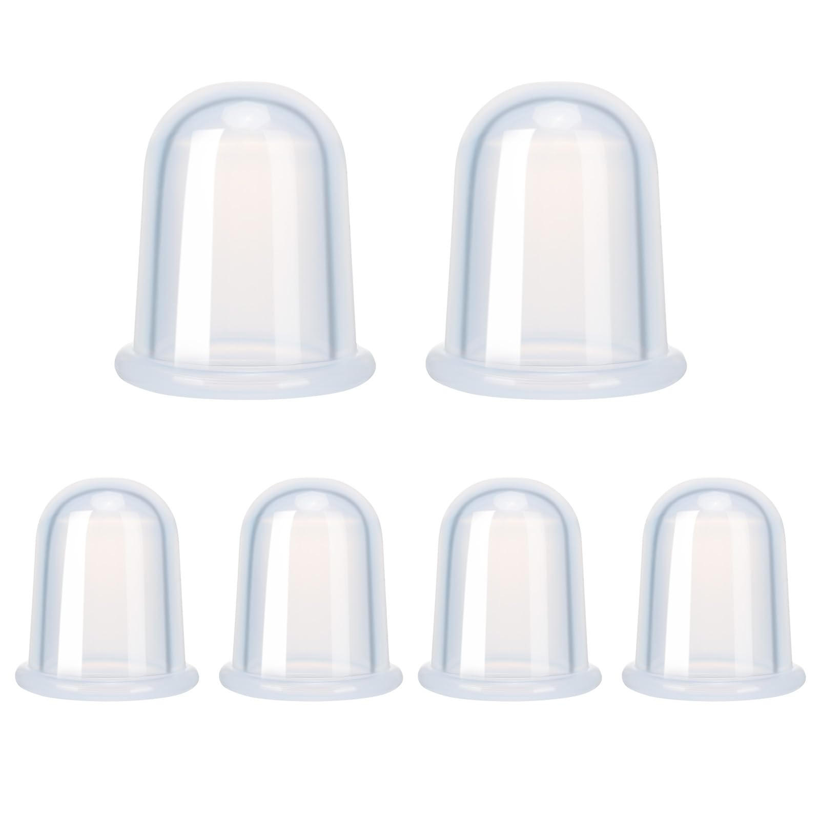 Photo 1 of Excitsayno Silicone Cupping Therapy Set - Cupping Kit for Massage Therapy - Cellulite Remover Cupping Set - Anti Cellulite Cup Massager, Vacuum Suction Massage Cups for Cellulite Reduction