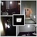 ZEEFO 2 Pack LED Closet Light, Battery-Powered Motion Sensing Night Light, Rechargeable Motion Sensor Lights For Cabinet, Kitchen, Hallway, Bathroom, Bedroom