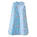 HALO Sleep Sack, Micro-Fleece, Pretty Floral Aqua, Medium