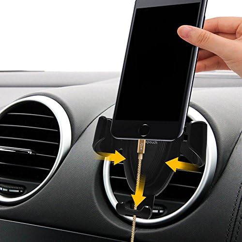 Car Phone Holder, Maxpouch Phone Smart Mount Gravity Auto-Lock,Universal Cradle Stand Holder for iPhone X / 8/8 Plus / 7/7 Plus / 6 / 6s Plus, Galaxy S8 / S7 / S6 / Huawei, LG, HTC, Other Devices