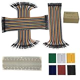 Haiworld breadboards and Jumper Wires Set for Electronic Project, Arduino, Raspberry PI