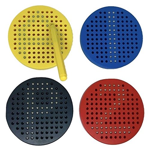 B.N.D TOP Magnetic Balls Tablet Magnetic Drawing Board OT Toys for Kids Educational Magnet Toys fine Motor Skills Toys 4 Round magnetab Stylus Magnetic Drawing Board Magnets Pen ot Pencil Grips