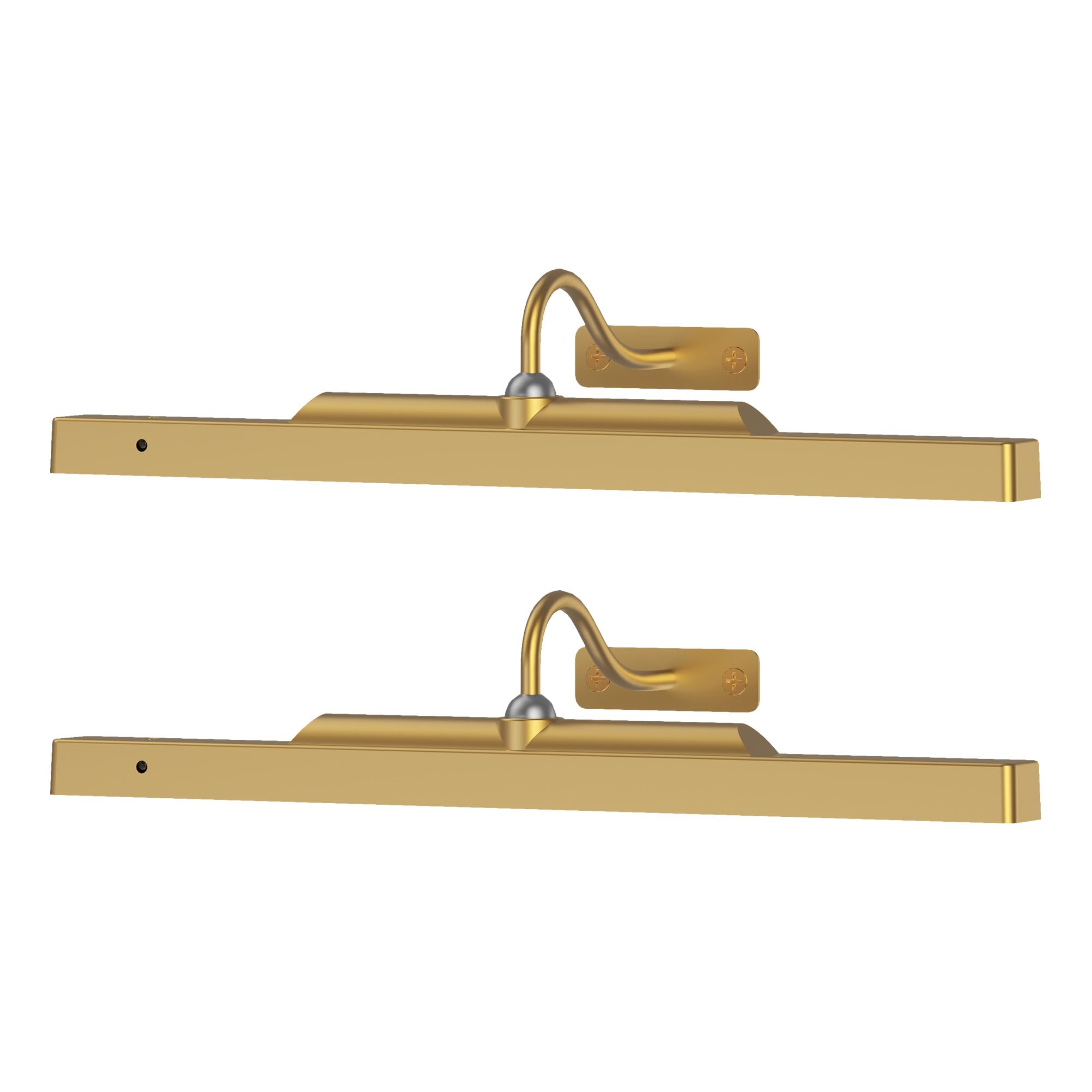 Photo 1 of Wireless Picture Light Battery Operated, 16in Picture Light for Wal, 2Pack Rechargeable 5000mAh Battery Wall Sconce for Wall Pictures, Gallery Artwork, Paintings, Portraits, Dartboards- Brass