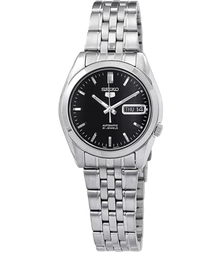 Amazon.com: Seiko Men's SNXF05 Seiko 5 Automatic White Dial