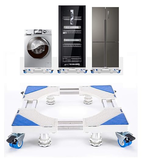 XDDan Base Ajustable Móvil Lavadora, Lavar Los Soportes De La ...