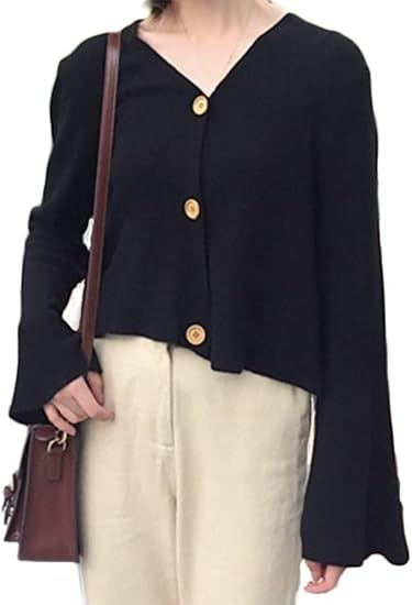 Amazon Heaven Days ヘブンデイズ カーディガン 長袖 Uvカット シフォン ワイド袖 袖長い レディース 1810h0073 カーディガン ボレロ 通販