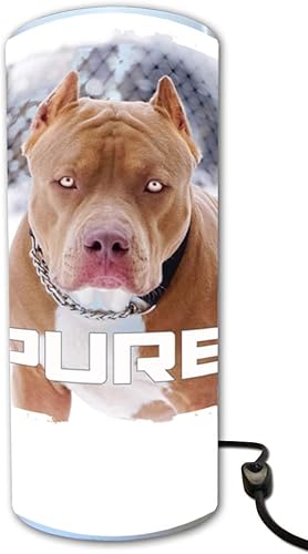 Lampe Cylindrique Chien Pitbull De Race Amazonfr