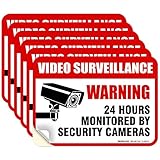 (6 Pack) 24 Hour Video Surveillance