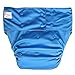 Reusable Adult Diapers for Women and Men – Teen Adult Special Needs Incontinence Cloth Diaper (Blue)