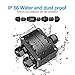Junction Box, Beauty Star Waterproof IP66 Cable Connector, Larger 3 Way External Electrical Junction Box Outdoor Coupler M20 Cable Gland 10-14mm