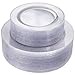 I00000 102 Pieces Sliver Plastic Plates, Silver Glitter Disposable Plates includes: 51 Dinner Plates 10.25