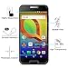 OMOTON Alcatel A30 Screen Protector [2 Pack]- [9H Hardness] [2.5D Rounded Edges] [Crystal Clear] [Bubble Free] Tempered Glass Screen Protector for Alcatel A30, 5.0 inch