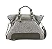 KISS GOLD(TM) Women Canvas Hobo Totes Office Handbags Crossbody Shoulder Bags Vintage, Brown