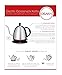 Osaka, 1 Liter Electric Quick Boil Gooseneck Water Kettle for Drip Coffee – Accurate Flow Control And Fully Stainless Steel Interior Tea Kettle - Perfect For Manually Brewed Pour Over Coffee and Tea