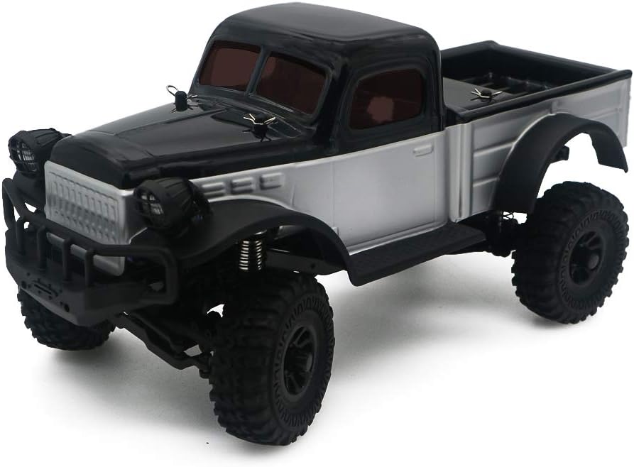 PANDA HOBBY Sport Tetra K1 1/18 RTR Scale 4x4 Rock Crawler 4wd Off-Road Vehicle (Silver Black)