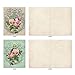 The Best Card Company - 10 Boxed Note Cards with Flowers - Blank Assorted Floral Notecards Bulk (4 x 5.12 Inch) - Romance and Roses M2379OCB