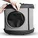 K&H Pet Products Mod Capsule Pet Carrier and Shelter Gray/Black 17 X 17 X 15.5 Inches