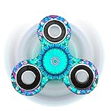 Vovomay New Hand Spinner Fidget EDC Finger Spinner Toy For Helps Focus, Stress, Anxiety Adult Children (Color P)