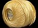 Pastel Yellow - Yarn Art Tulip Size 10 Microfiber Thread - 50 Gram
