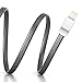 Lightning Cable, iPhone Charger 3 Pack [3FT 6FT 10FT] Silicone Cord USB Charging & Syncing Cord Charger for iPhone 5,6s,6Plus,6,7,7plus, 8,8plus,X, iPad Mini, Mini 2,iPad 5,iPod 7