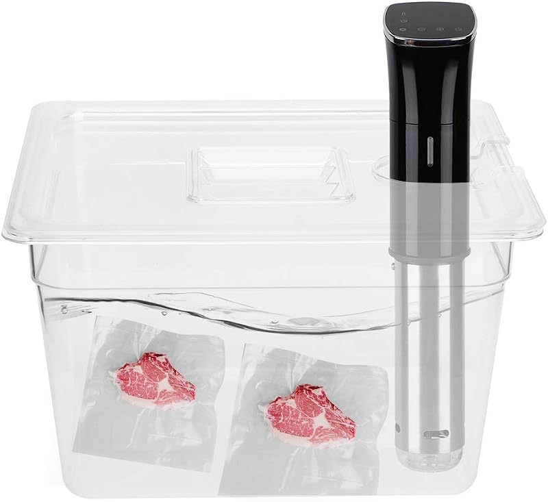 Ejoyous 11L Sous Vide Container, Polycarbonate, Fits Most Cookers