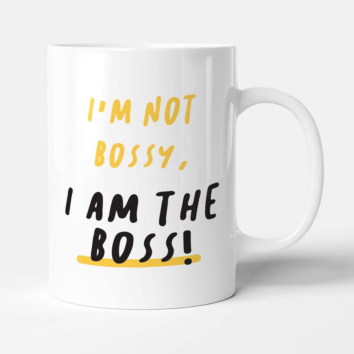 Victorian Printing Co - I'm Not Bossy, I Am The Boss - Office Gift Mug, Ceramic, 11fl.oz.