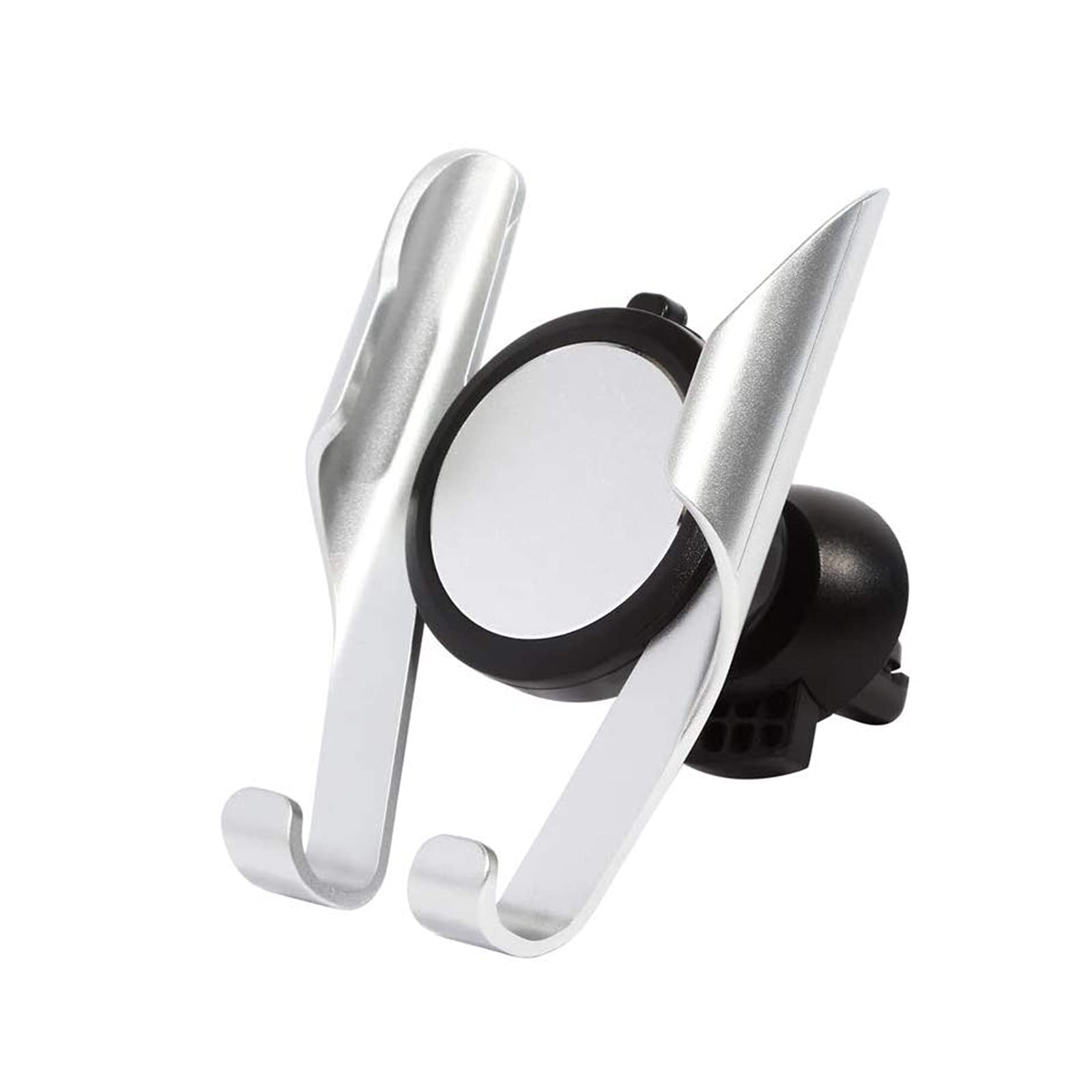 picK-me Car Air Vent Car Brackets, 360 Degree Universal Rotation Bracket for Cell Phone Compatible for 4-6 Inch iPhone and Android phone (Silver)