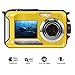 Underwater Camera for Snorkelling 24.0 MP Waterproof Digital Camera Float Full HD 1080P Dual Screen Waterproof Action Camera…