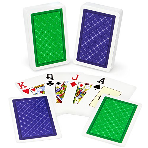 Copag Class Standard 100% Plastic Playing Cards, Bridge Size, Jumbo Index