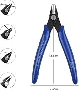 Ainiv Precision Tweezers Set 11Pcs Anti-Static ESD with Micro Wire Cutter view 4