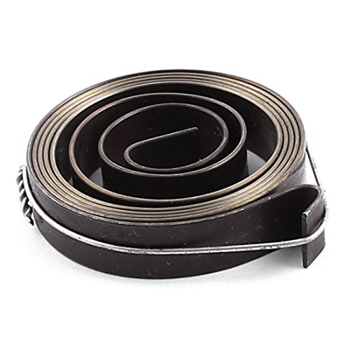 uxcell 37mmx8mm Metal Drill Press Quill Feed Return Coil Spring Assembly