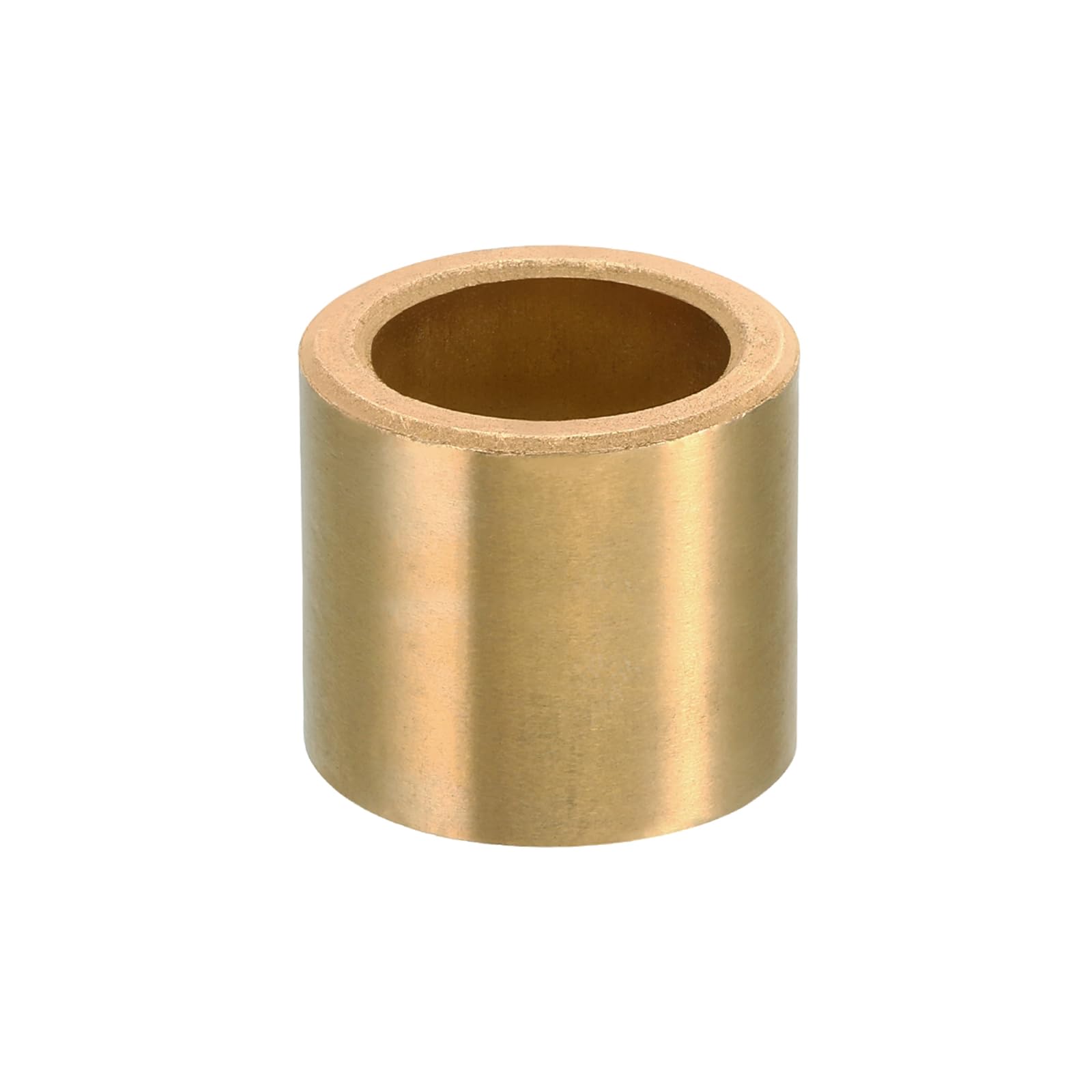 PATIKIL M20 Brass Spacers, 1 Pcs Metal Spacer Brass 20mm ID x 28mm OD x 25mm L Brass Spacers Screw Standoff for 7/9inch or M20 Screw Bolts