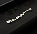 BeOneNew Rhinestone Long Dangle Navel Belly Ring Body Piercing Reverse Sexy Navel Rings Jewelry