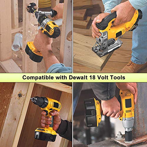 image for Energup Upgraded 5.0Ah Replacement for DeWalt 18v Battery DeWalt DE903