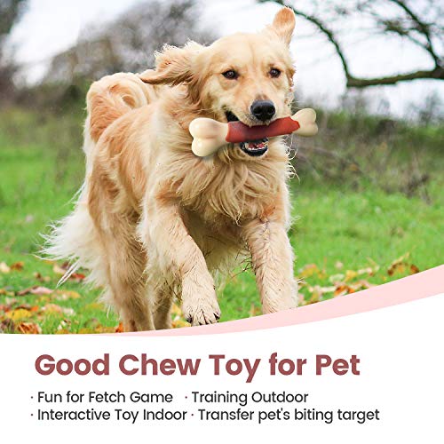 IOKHEIRA Dog Chew Toys, Indestructible Fall Dog Toys, Natural Tough