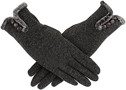 Loneflash Women Waterproof Driving Full Finger Gloves Touch Screen Glove