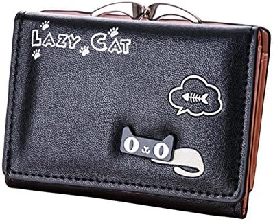 Aulens 6 Color Mini Wallets for Girls With Metal Frame Kiss-lock And Coin Purse