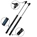 Qty(2) 4528 Gas Charged Rear Window Lift Support Strut for Jeep Grand Cherokee 1999-2004 Rear Glass Gas Prop Shocks