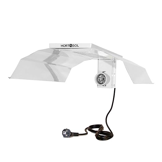 HORTOSOL E40 Hochglanz Reflektor 50x43 cm für ESL