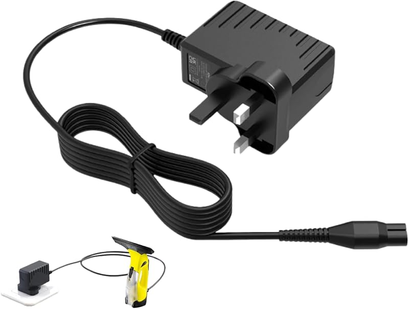 Superer 5.5V Charger for Karcher WV series Window Vac WV1 WV2 WV5 WV60 WV70