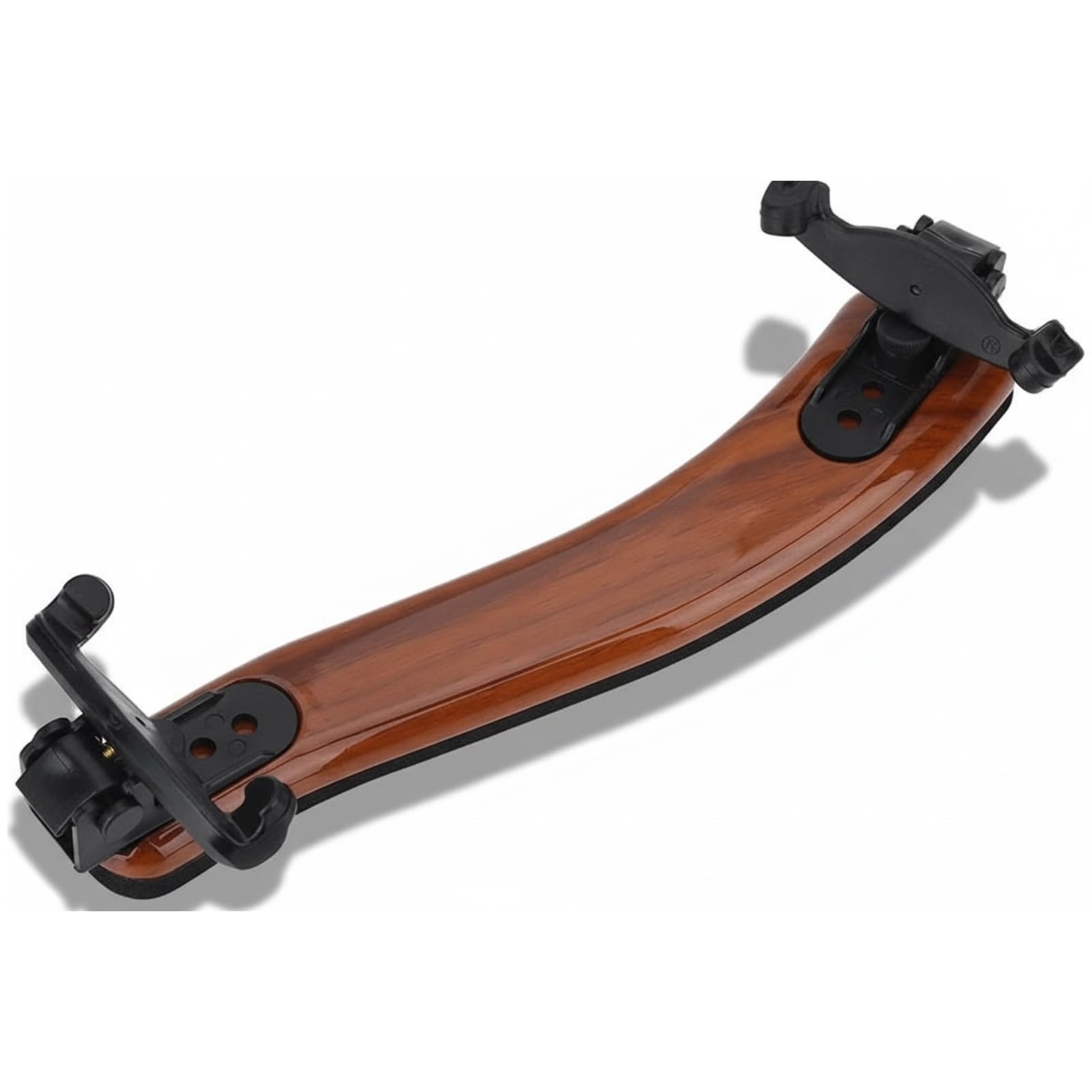 Dilwe Violin Shoulder Rest, Adjustable Hard Plastic Violin Shoulder Rest Pad for 3/4 4/4 Size Violin