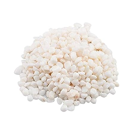 Jer Small Snow White Pebbles Landscape Rock And Pebble Decorative