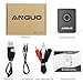 Bluetooth Transmitter and Receiver, ANGUO 2-in-1 3.5mm Audio Wireless Adapter for Speaker Home Stereo System