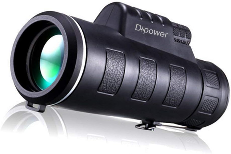 DFlamepower 10x42 HD Monocular Full Optical Prism Dual Focus Waterproof