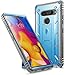 LG V40 ThinQ Rugged Case, LG V40 Rugged Case, Poetic Revolution [360 Degree Protection] [Built-in-Screen Protector] Full-Body Rugged Heavy Duty Case for LG V40 / LG V40 ThinQ (2018) - Blue