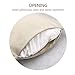 4TH Emotion Valentine's Day Throw Pillow Case Cushion Cover Love Hearts Be Mine Home Decor 18 x 18 Inch Cotton Linen for Sofa Couch