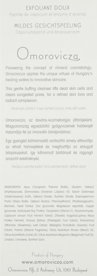 omorovicza gentle buffing cleanser