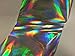 OilSlick/Rainbow/Overall/Shimmer Holographic Sign Vinyl, 12 Inch X 10 Ft