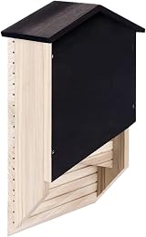 Beedozo Wooden Bat House Garden Outdoor Hibernation Nest Box Decoration Reusable view 7