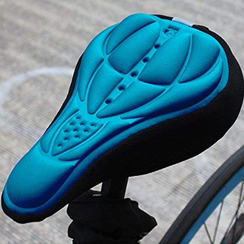 NeDonald Cycling Bike 3D Silicone Gel Pad Seat Saddle Cover Soft Cushion, Mountain Bike Cycling, Bicycle Saddle